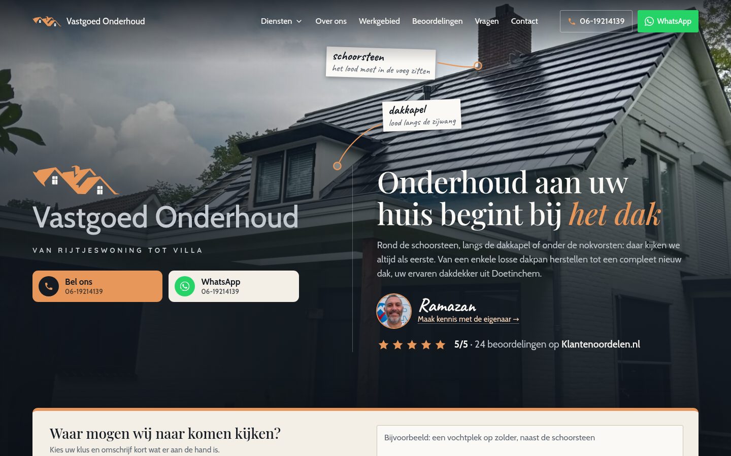 Voorstel 1 op een computerscherm